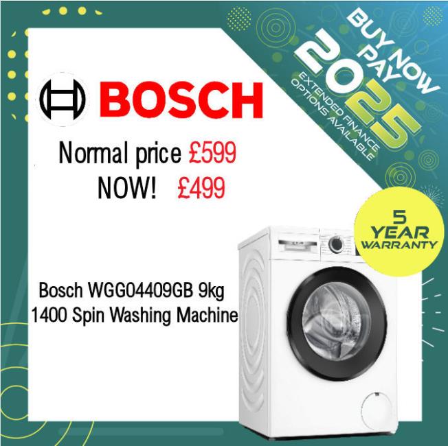 Another superb Bosch Washing Machine deal